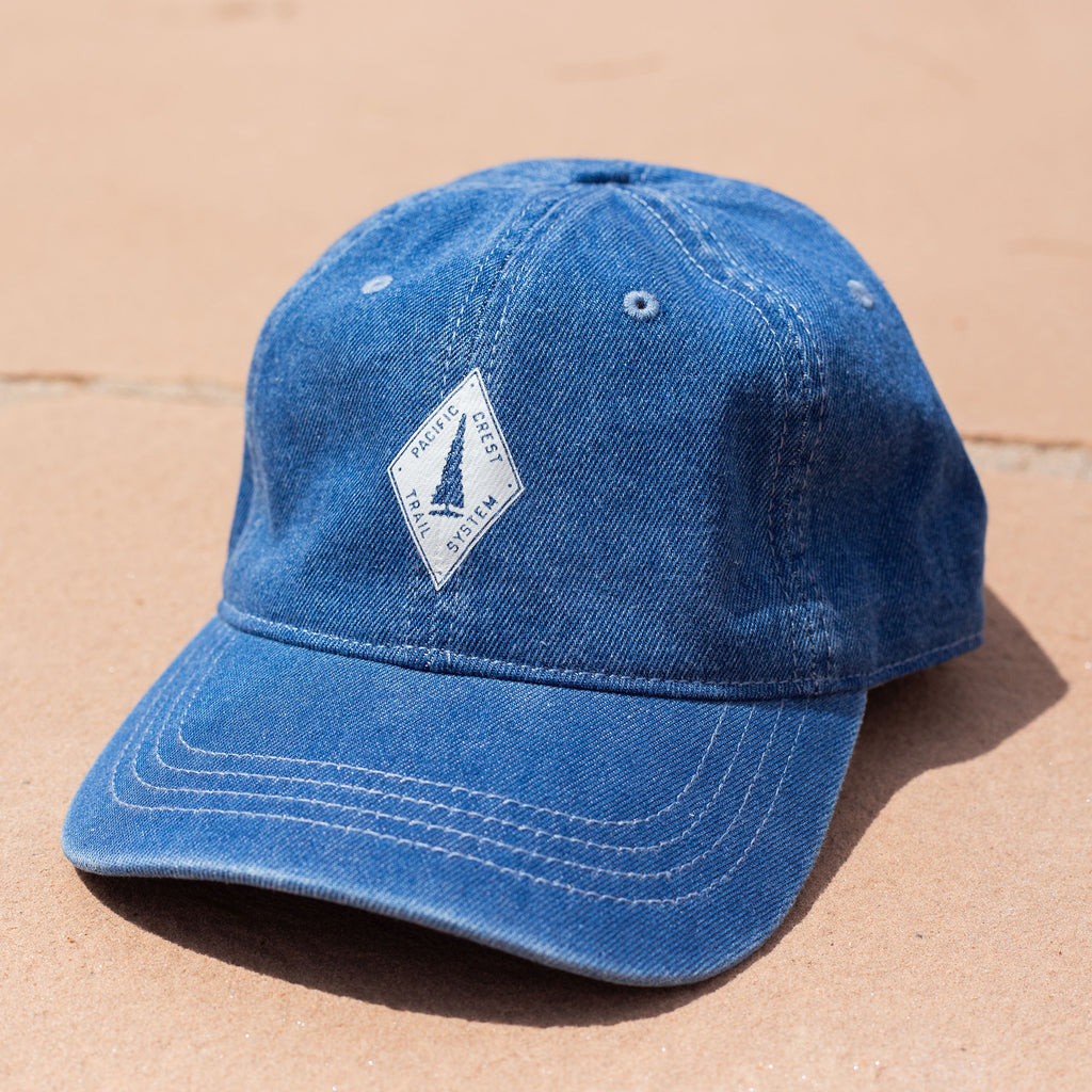 Pacific Crest Trail Legacy Diamond Trail Marker Graphic Denim Hat
