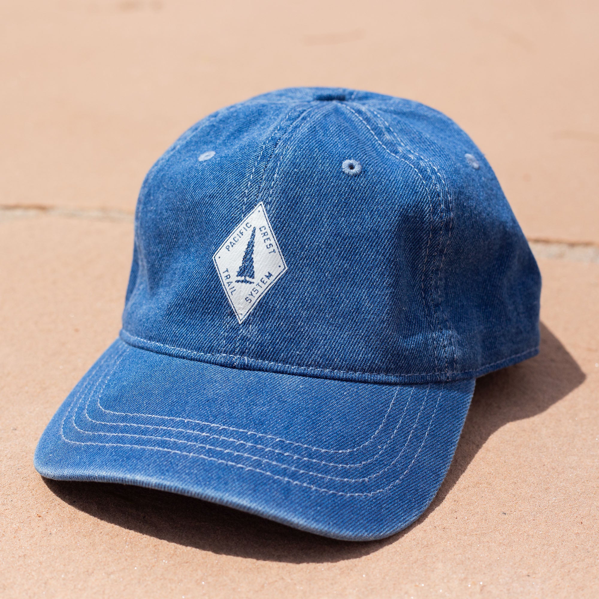 Pacific Crest Trail Legacy Diamond Trail Marker Graphic Denim Hat