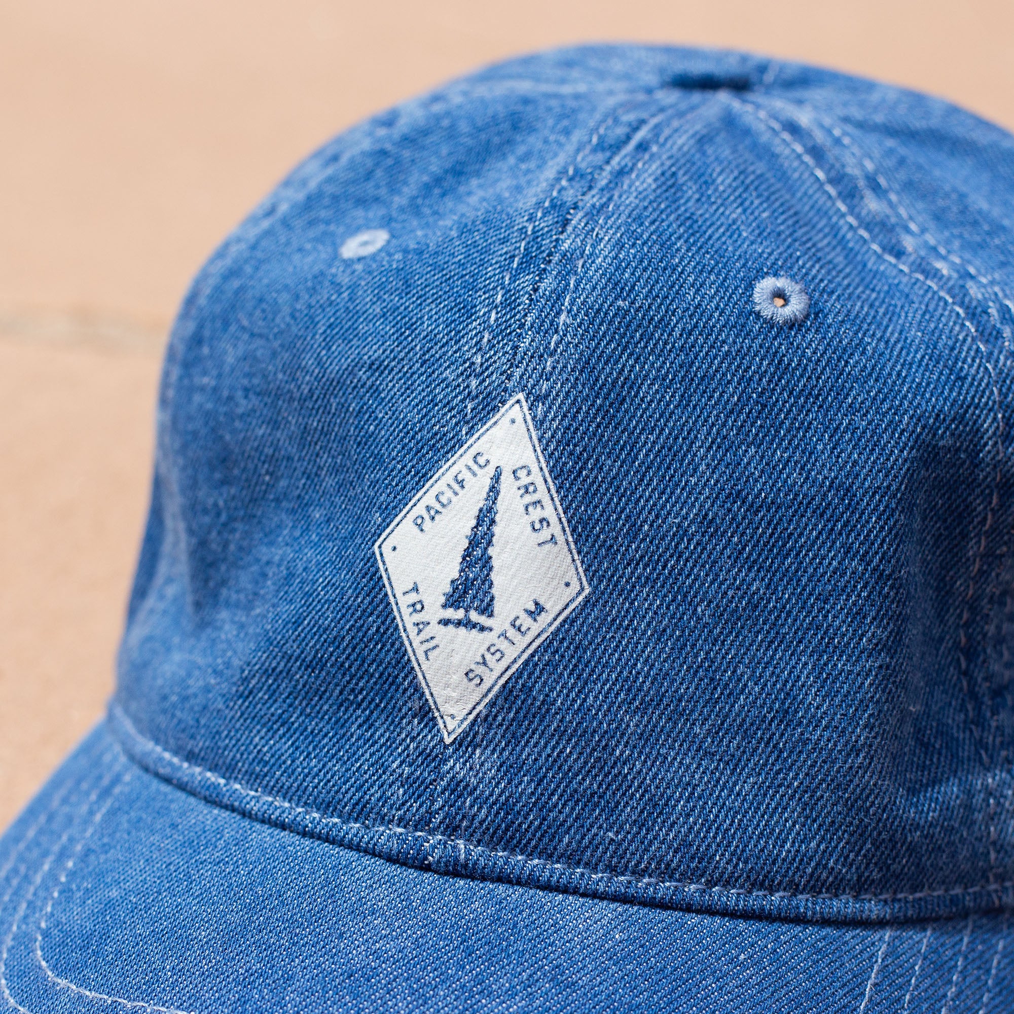 Pacific Crest Trail Legacy Diamond Trail Marker Graphic Denim Hat