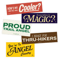 Trail Angel Bumper Stickers
