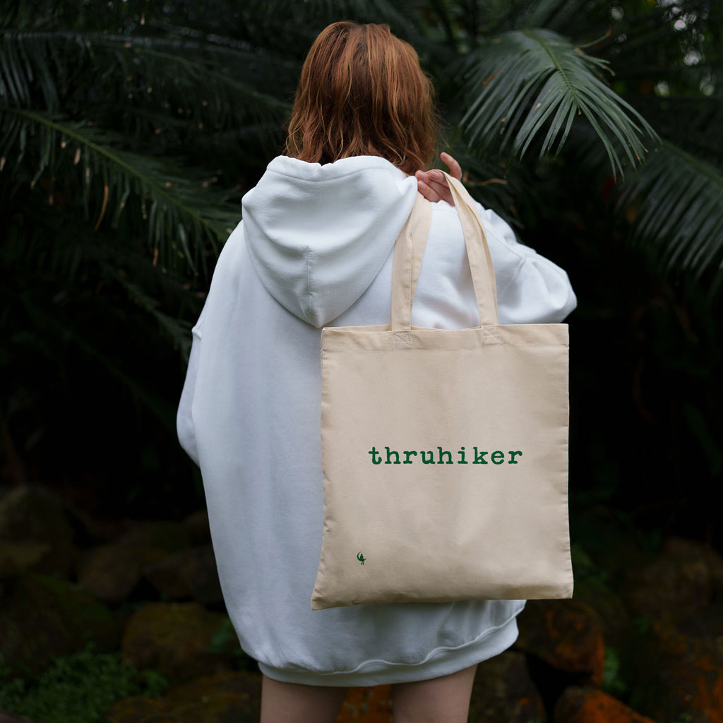 Thruhiker Cotton Canvas Tote Bag 15" x 16"