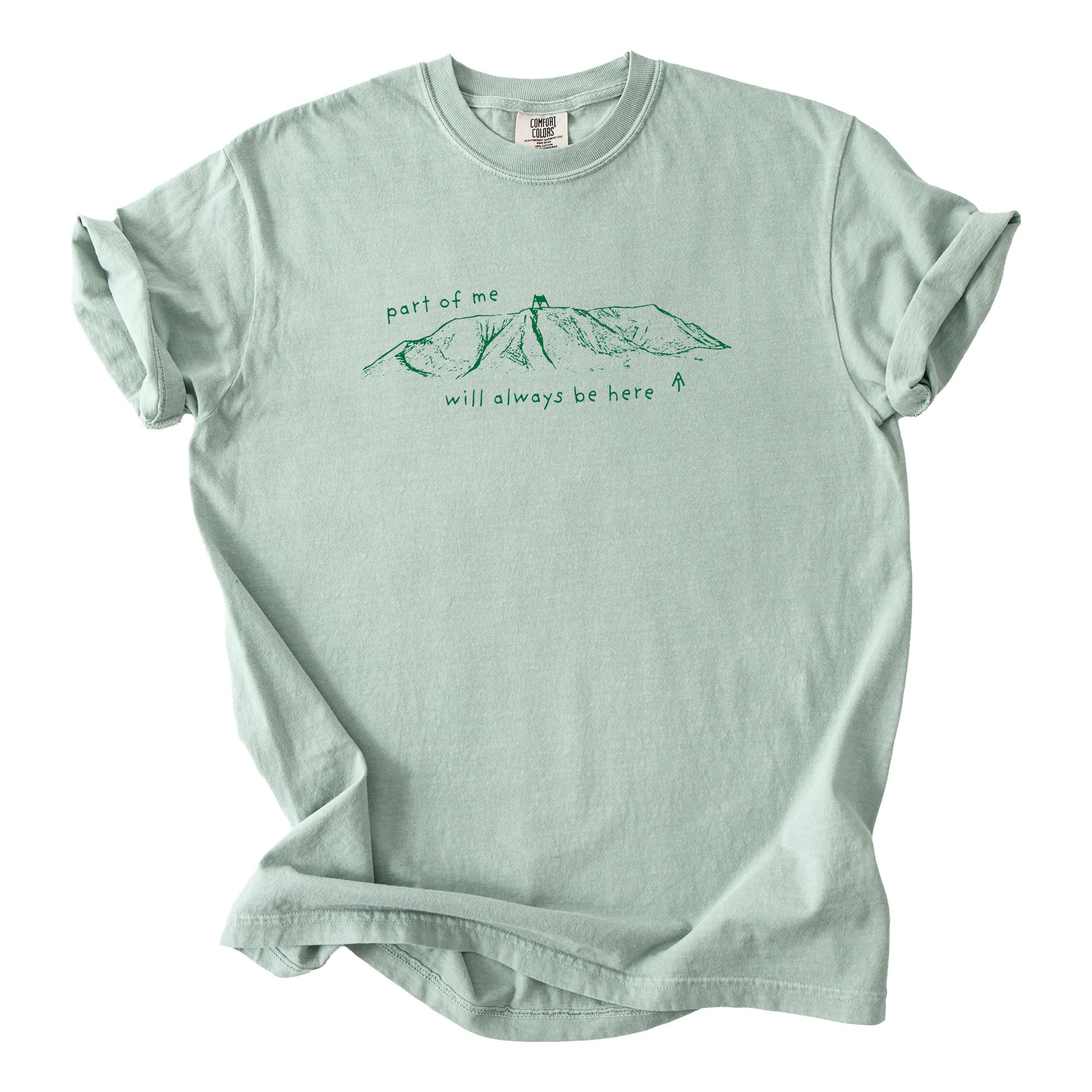 Appalachian Trail Mount Katahdin Part Of Me Will Always Be Here Shirt