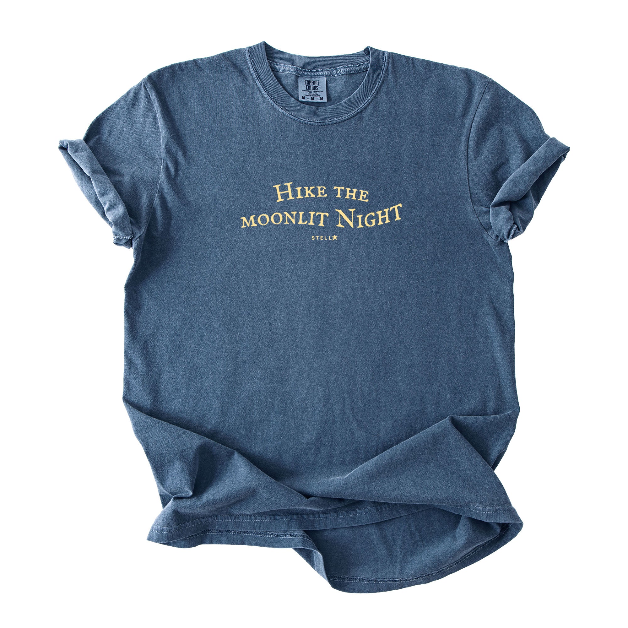Hike The Moonlit Night Comfort Colors® Unisex Garment-Dyed Shirt