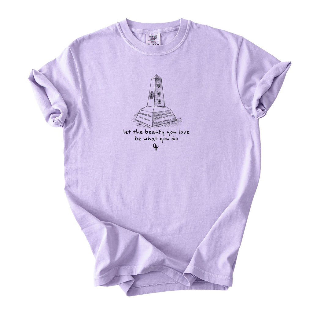 Continental Divide Trail Let the Beauty You Love Be What You Do Shirt