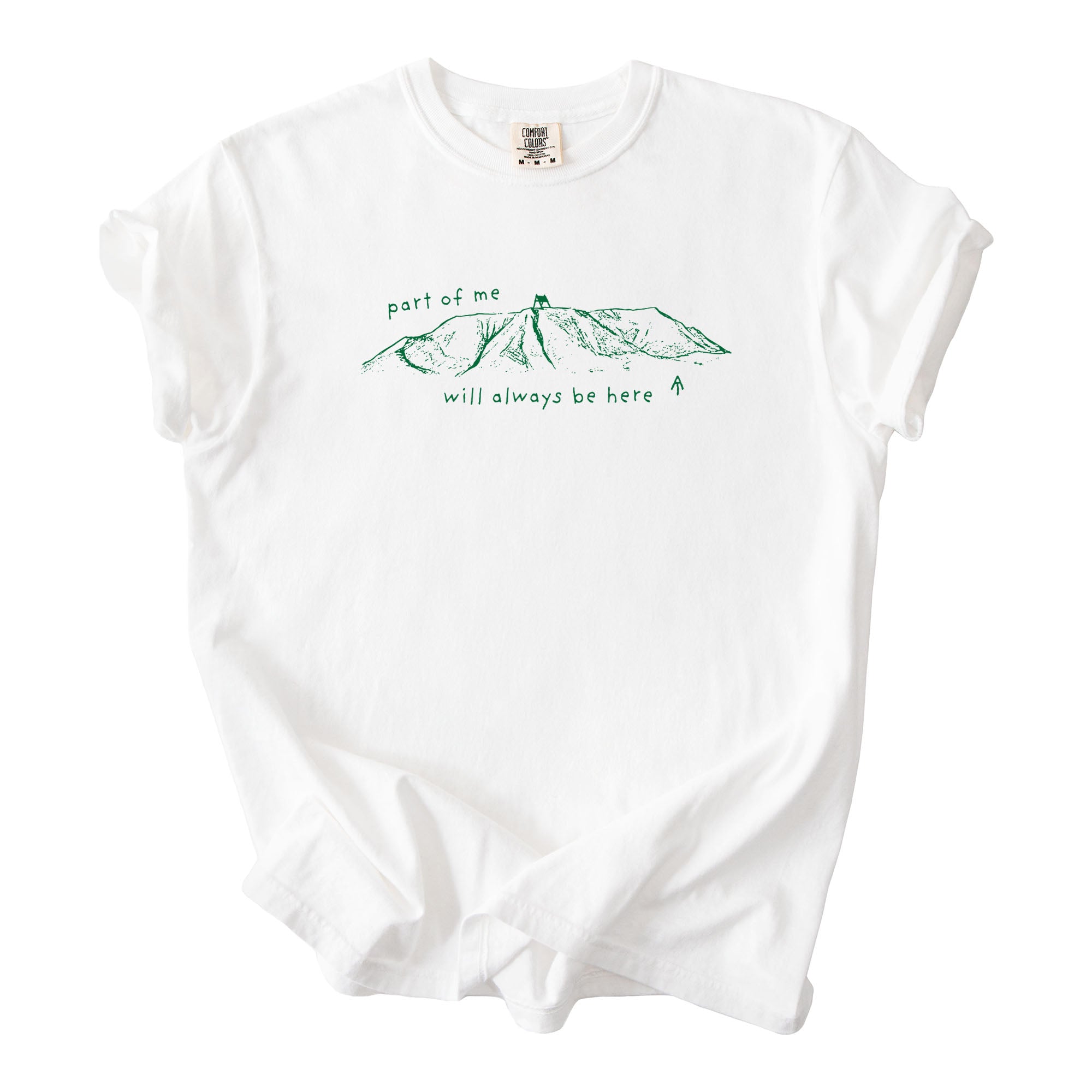 Appalachian Trail Mount Katahdin Part Of Me Will Always Be Here Shirt