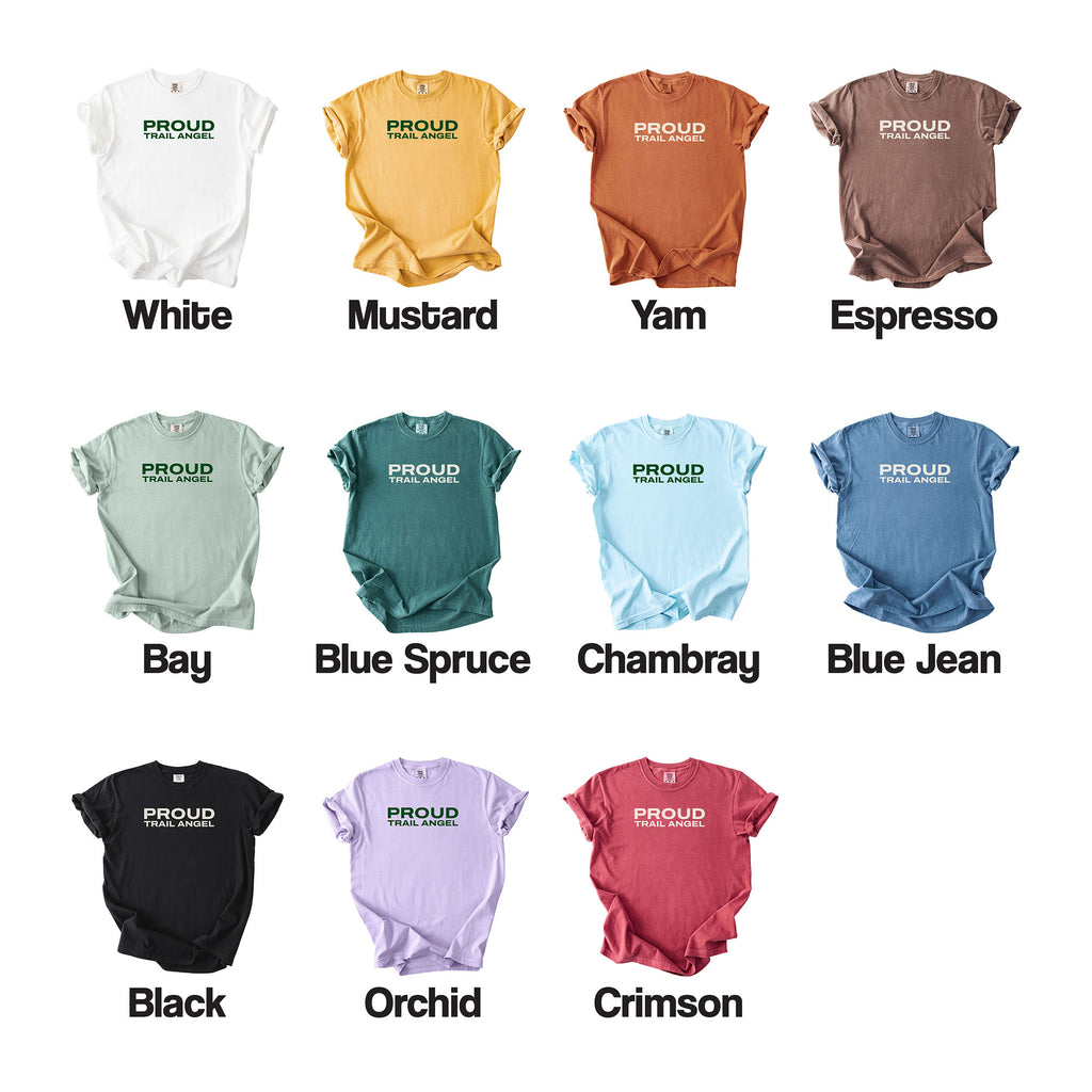 Proud Trail Angel Comfort Colors® Unisex Garment-Dyed Shirt