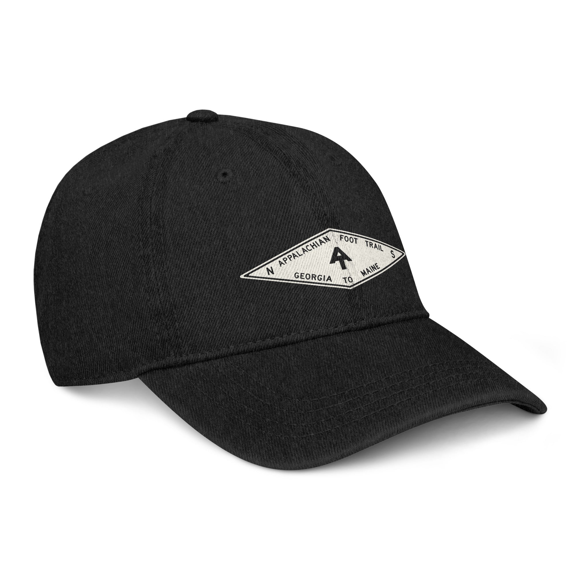 Appalachian Trail Legacy Diamond Trail Sign Graphic Denim Hat