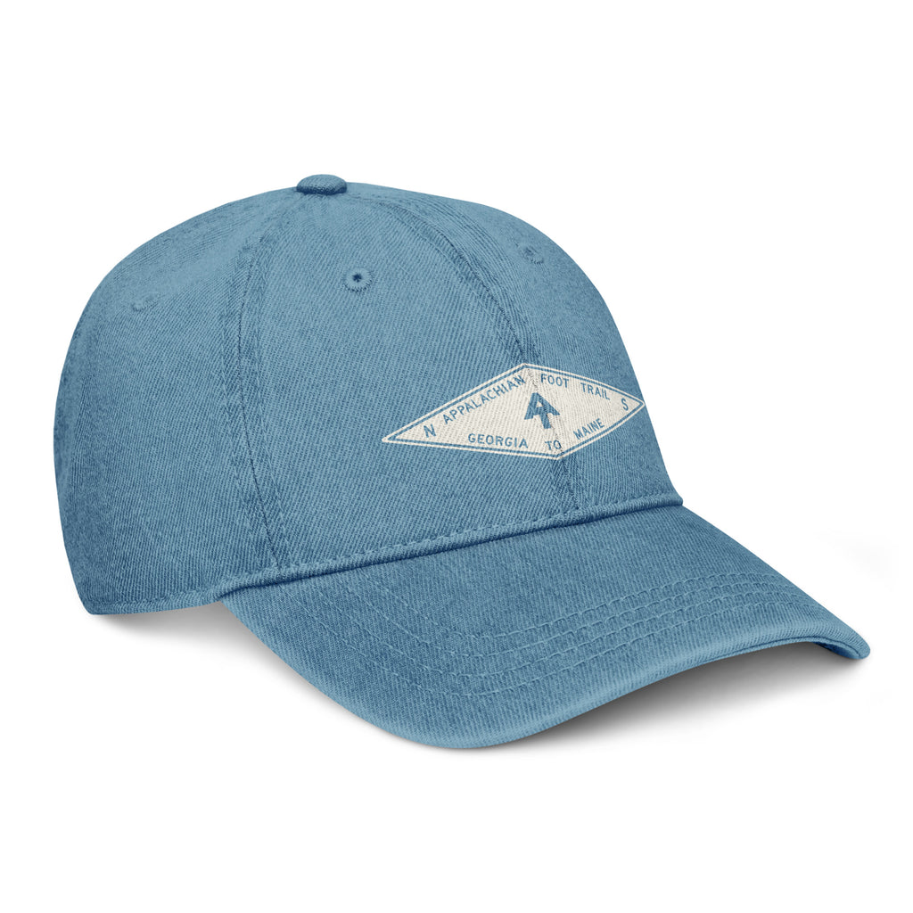 Appalachian Trail Legacy Diamond Trail Sign Graphic Denim Hat