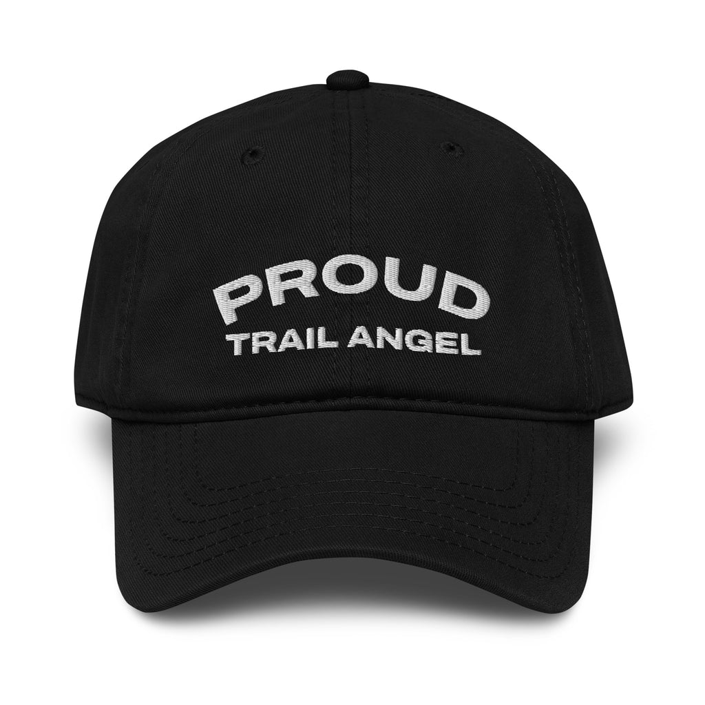 Proud Trail Angel Embroidered Garment Washed Baseball Cap