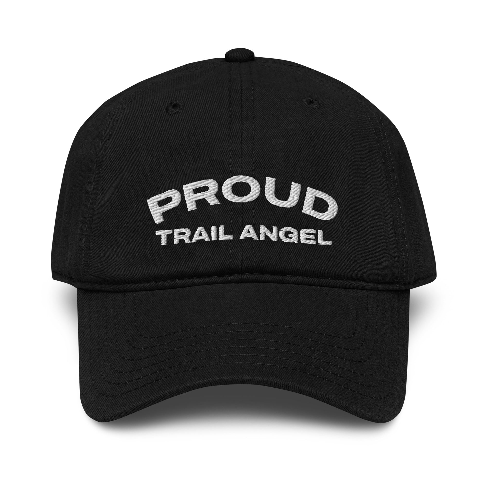 Proud Trail Angel Embroidered Garment Washed Baseball Cap