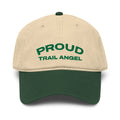 Proud Trail Angel Embroidered Garment Washed Baseball Cap