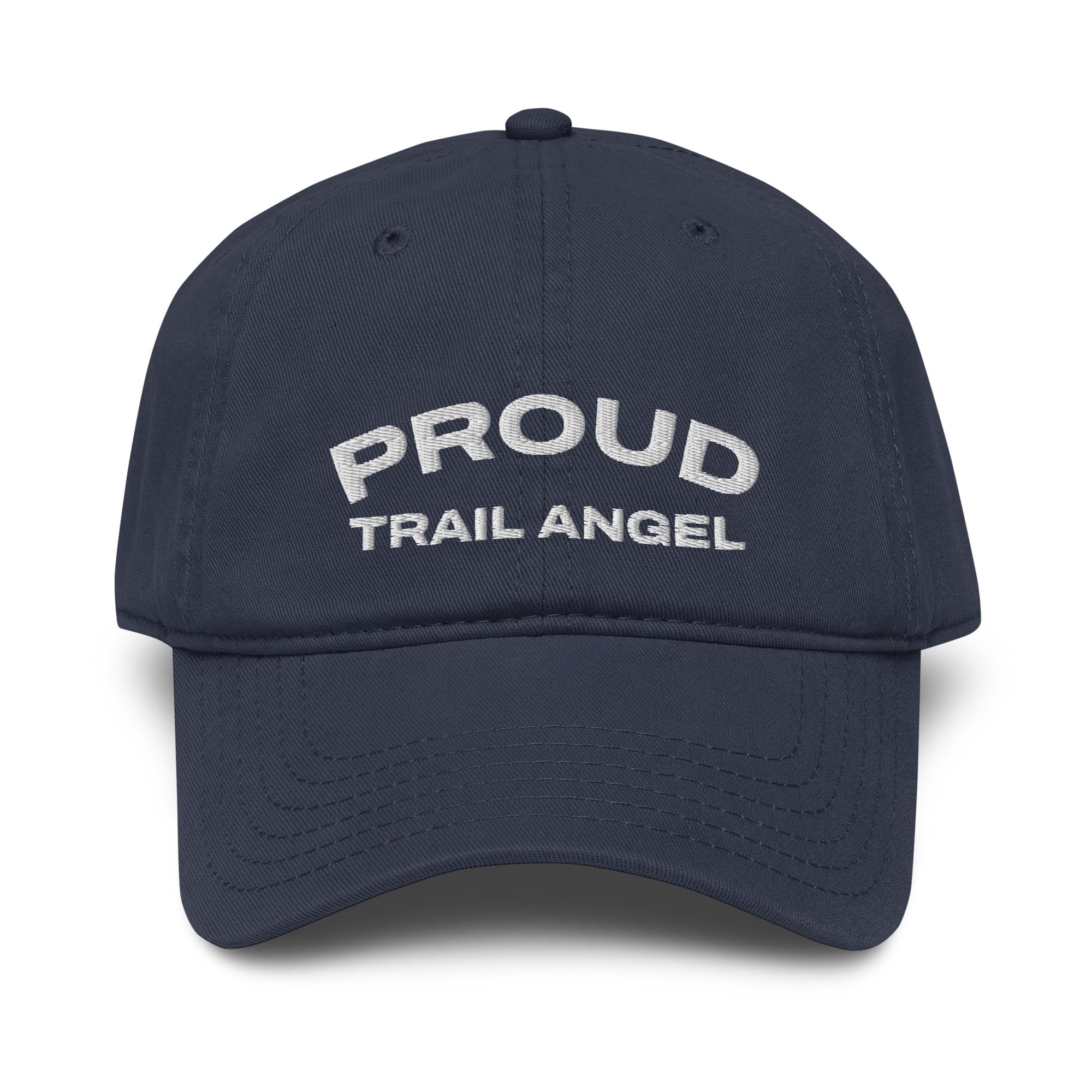 Proud Trail Angel Embroidered Garment Washed Baseball Cap